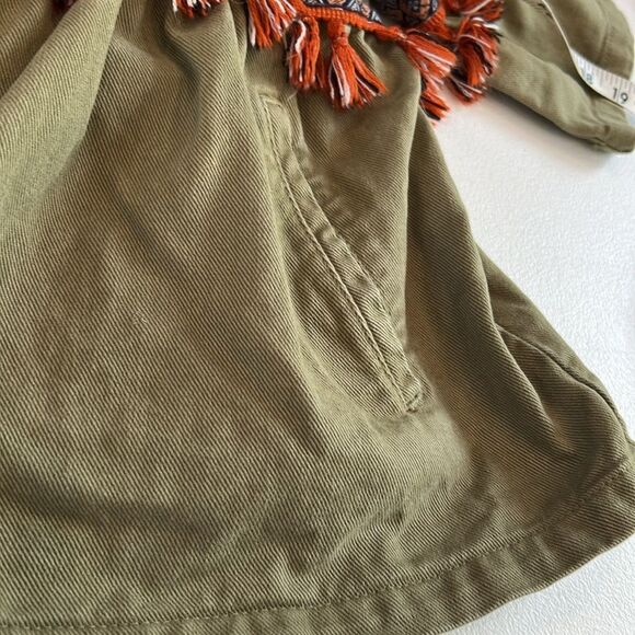 Zara 1975 denim cropped elbow sleeve jacket/top size extra small - Picture 7 of 7